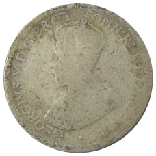 Монета 6 пенсов 1916 года Австралия (реверс)