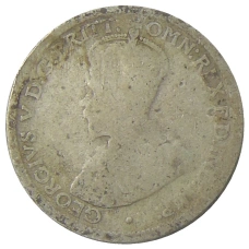 Монета 6 пенсов 1916 года Австралия (реверс)