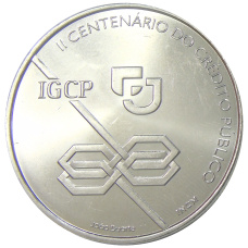 Монета 1000 эскудо 1997 года Португалия «200 лет Государственному кредитованию» (аверс)