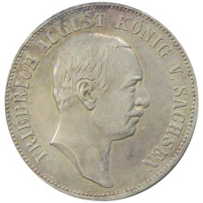 Монета 5 марок 1914 года E Германия (Саксония) (аверс)