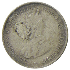 Монета 3 пенса 1927 года Австралия (реверс)