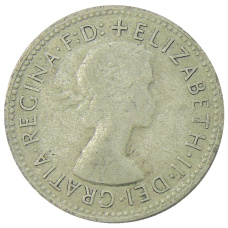 Монета 1 шиллинг 1957 года Австралия (реверс)