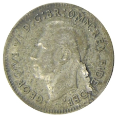 Монета 3 пенса 1950 года Австралия (реверс)