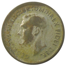 Монета 3 пенса 1949 года Австралия (реверс)