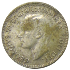 Монета 3 пенса 1952 года Австралия (реверс)