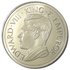 Монета Монетовидный жетон 1 крона 1936 года Кипр (паттерн Едварда VIII) (реверс)