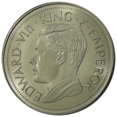 Монета Монетовидный жетон 1 крона 1936 года Бирма (паттерн Эдварда VIII) (реверс)