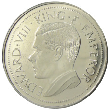 Монета Монетовидный жетон 1 крона 1936 года Палестина (паттерн Эдварда VIII) (реверс)