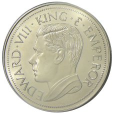 Монета Монетовидный жетон 1 крона 1936 года Британское Северное Борнео (паттерн Эдварда VIII) (реверс)