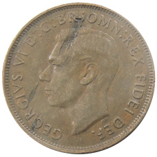 Монета 1 пенни 1952 года Австралия (реверс)