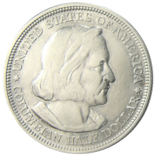 Монета 1/2 доллара 1893 года США «Колумбийская выставка в Чикаго» (реверс)