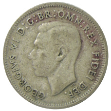 Монета 1 шиллинг 1952 года Австралия (реверс)