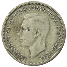 Монета 1 шиллинг 1946 года Австралия (реверс)