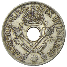 Монета 1 шиллинг 1938 года Британская Новая Гвинея (реверс)