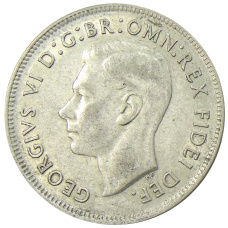 Монета 1 флорин (2 шиллинга) 1951 года Австралия — 50 лет Федерации (реверс)