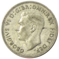 Монета 1 флорин (2 шиллинга) 1951 года Австралия — 50 лет Федерации (реверс)