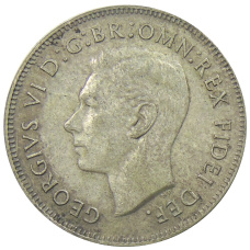 Монета 1 флорин (2 шиллинга) 1951 года Австралия — 50 лет Федерации (реверс)