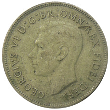 Монета 1 флорин (2 шиллинга) 1951 года Австралия — 50 лет Федерации (реверс)