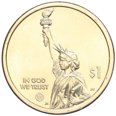 Монета 1 доллар 2024 года P США «Американские инновации — Джордж Вашингтон Карвер» (реверс)
