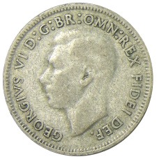 Монета 1 шиллинг 1952 года Австралия (реверс)