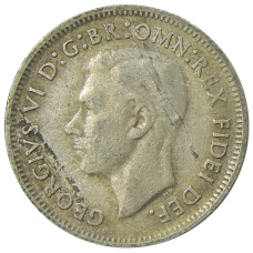 Монета 1 шиллинг 1952 года Австралия (реверс)