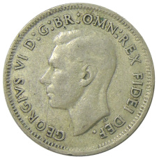 Монета 1 шиллинг 1952 года Австралия (реверс)