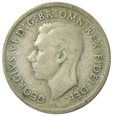 Монета 1 шиллинг 1952 года Австралия (реверс)