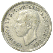 Монета 1 шиллинг 1952 года Австралия (реверс)