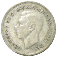 Монета 1 шиллинг 1950 года Австралия (реверс)