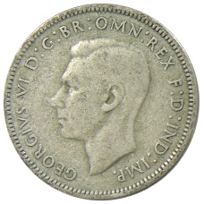 Монета 1 шиллинг 1946 года Австралия (реверс)