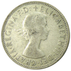 Монета 1 флорин (2 шиллинга) 1954 года Австралия — Королевский визит Елизаветы II (реверс)