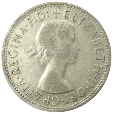 Монета 1 флорин (2 шиллинга) 1954 года Австралия — Королевский визит Елизаветы II (реверс)