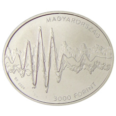Монета 3000 форинтов 2024 года Венгрия — Ференц Краус (реверс)