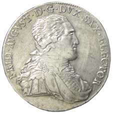 Монета 1 талер 1795 года Германские государства — Саксония (аверс)
