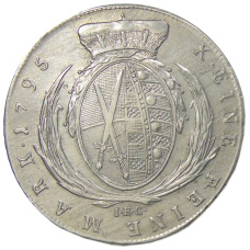 Монета 1 талер 1795 года Германские государства — Саксония (реверс)