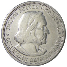 Монета 1/2 доллара 1893 года США «Колумбийская выставка в Чикаго» (реверс)