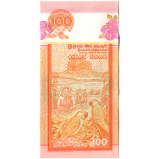 Банкнота 100 рупий 2005 года Шри-Ланка (вид 2)