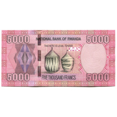 Банкнота 5000 франков 2014 года Руанда (вид 2)