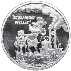 Монета 50 центов 2024 года Фиджи «Пароходик Вилли» (аверс)