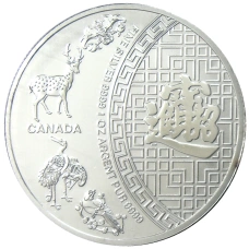 Монета 5 долларов 2016 года Канада «Пять благословений» (аверс)