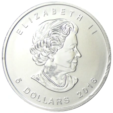 Монета 5 долларов 2016 года Канада «Пять благословений» (реверс)