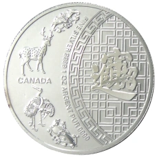 Монета 5 долларов 2016 года Канада «Пять благословений» (аверс)