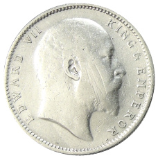 Монета 1 рупия 1906 года Британская Индия (реверс)