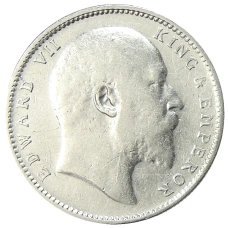 Монета 1 рупия 1906 года Британская Индия (реверс)