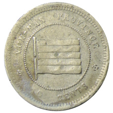 Монета 10 центов 1923 года Китай — провинция Юньнань (аверс)