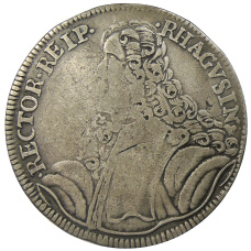 Монета 1 таллеро 1746 года  Дубровницкая Республика (Рагуза, Сицилия) (аверс)