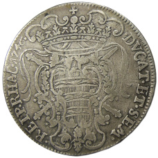 Монета 1 таллеро 1746 года  Дубровницкая Республика (Рагуза, Сицилия) (реверс)