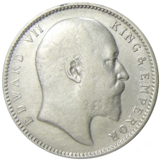 Монета 1 рупия 1905 года Британская Индия (реверс)