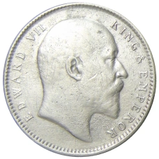 Монета 1 рупия 1906 года Британская Индия (реверс)