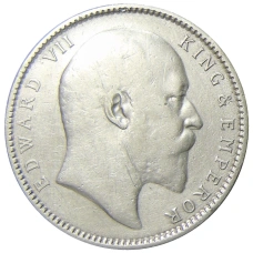 Монета 1 рупия 1906 года Британская Индия (реверс)